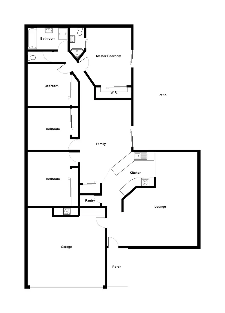 Floorplan of Homely house listing, 2 Nina Pocket, Bushland Beach QLD 4818