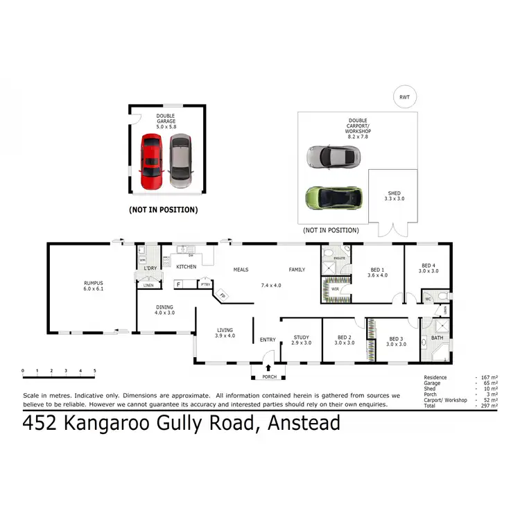 Floorplan of Homely house listing, 452 Kangaroo Gully Road, Anstead QLD 4070
