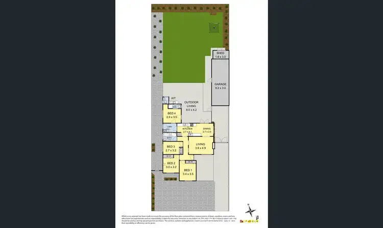Floorplan of Homely house listing, 400 Blackshaws Road, Altona North VIC 3025