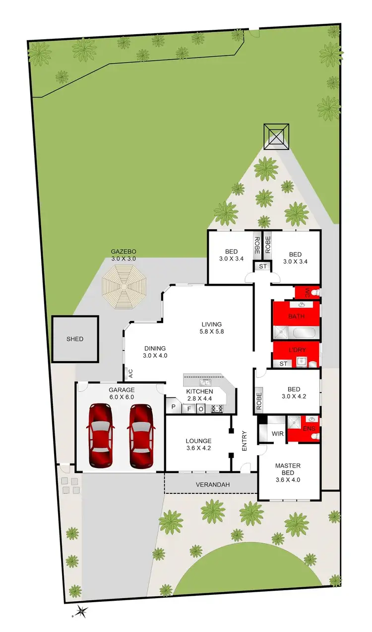 Floorplan of Homely house listing, 31 Balagundi Drive, Lara VIC 3212