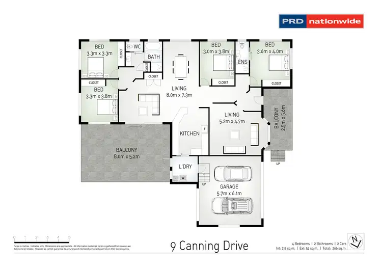 Floorplan of Homely house listing, 9 Canning Drive, Casino NSW 2470