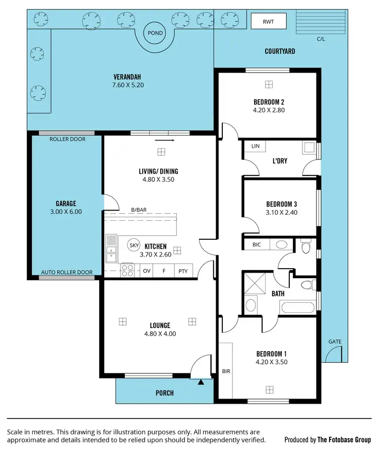 Floorplan of Homely unit listing, 7a Ophir Crescent, Seacliff Park SA 5049