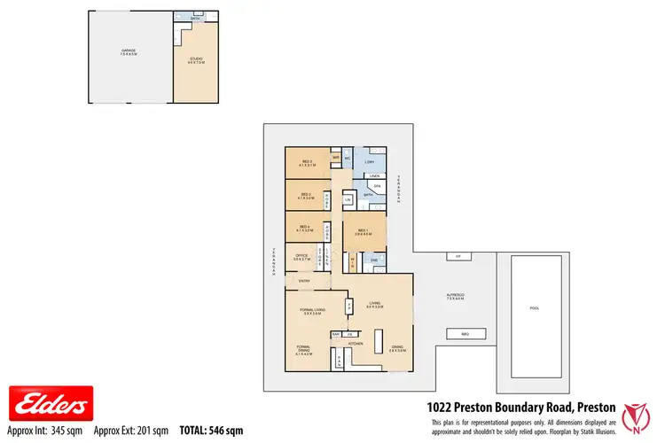 Floorplan of Homely rural property listing, 1022 Preston Boundary Road, Preston QLD 4352