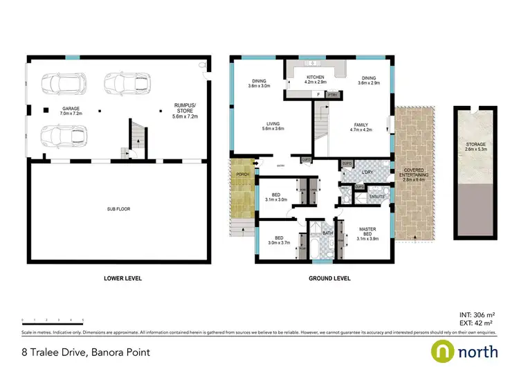Floorplan of Homely house listing, 8 Tralee Drive, Banora Point NSW 2486