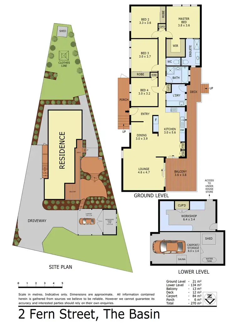 Floorplan of Homely house listing, 2 Fern Street, The Basin VIC 3154