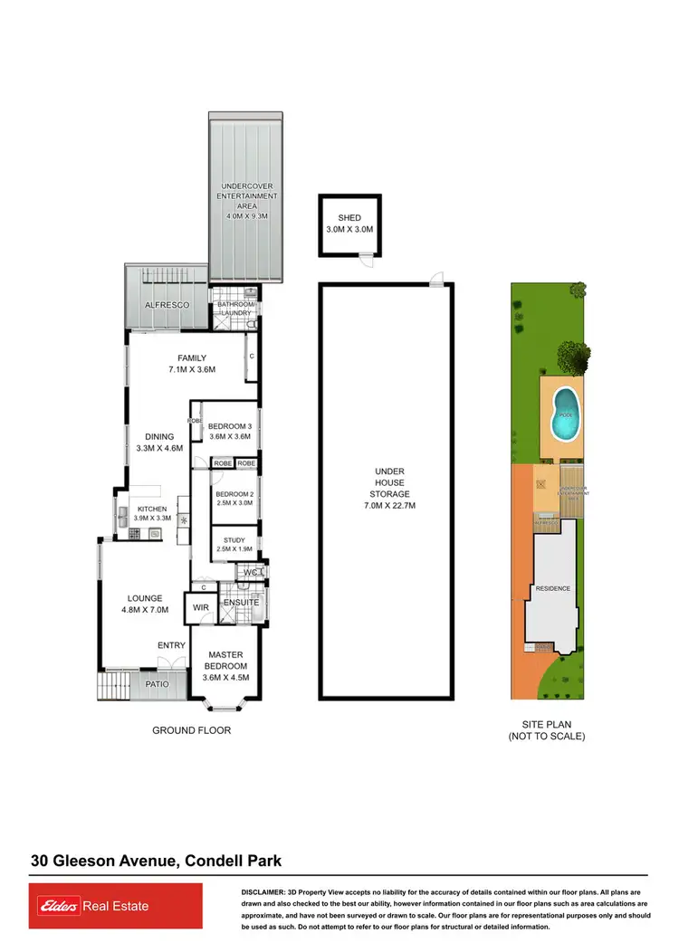 Floorplan of Homely house listing, 30 Gleeson Avenue, Condell Park NSW 2200