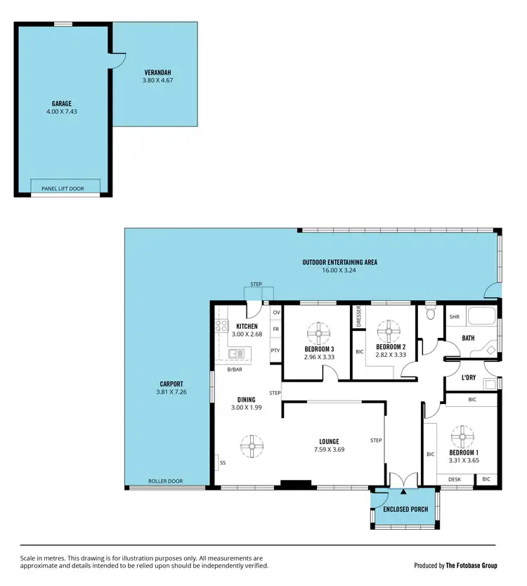 Floorplan of Homely house listing, 57 Saltash Avenue, Christies Beach SA 5165