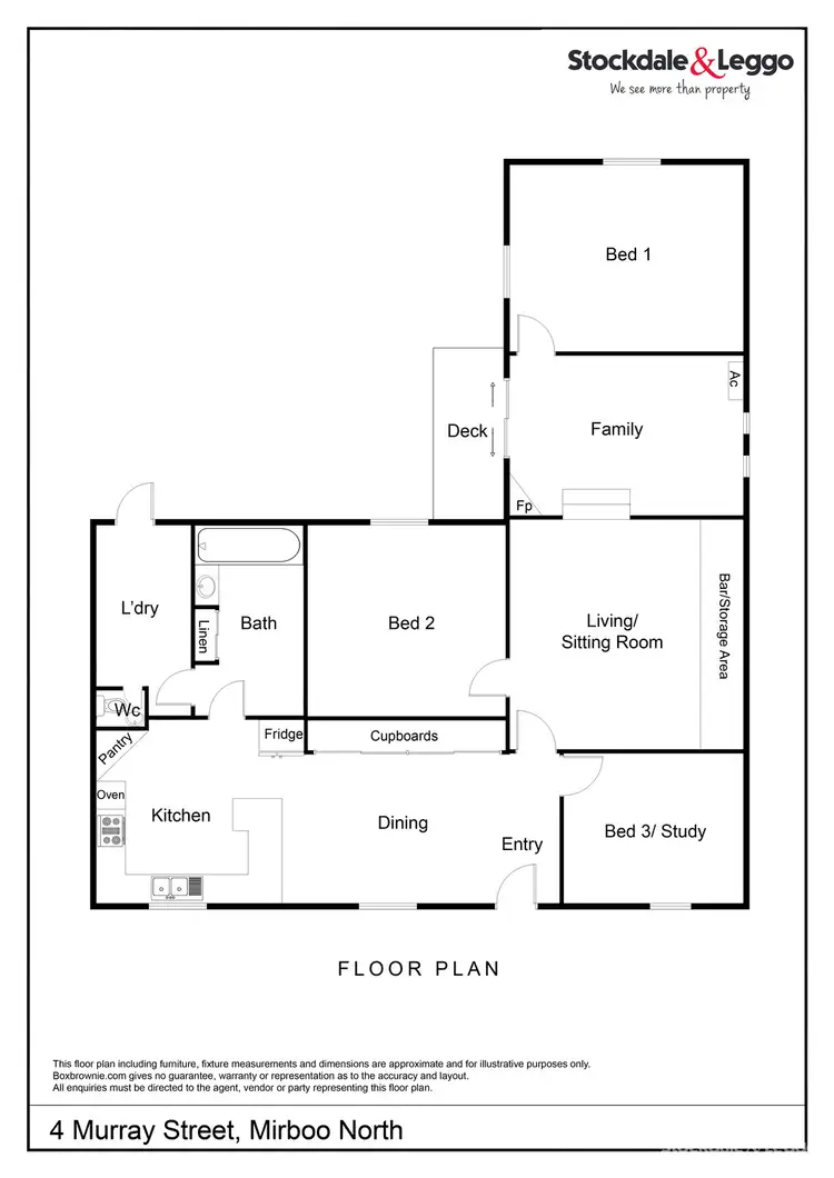 Floorplan of Homely house listing, 4 Murray Street, Mirboo North VIC 3871