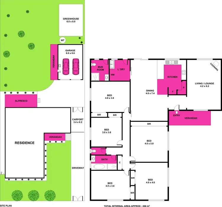 Floorplan of Homely house listing, 144 Fenwick Street, Portarlington VIC 3223