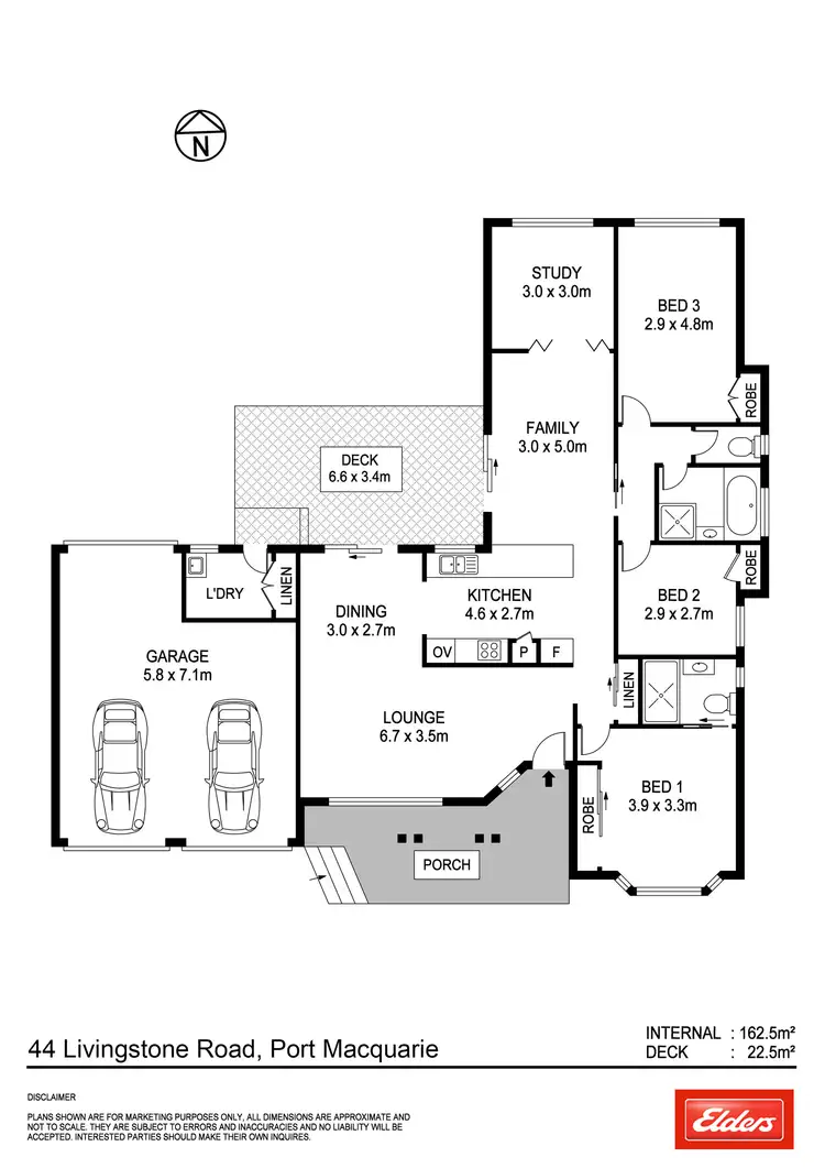 Floorplan of Homely house listing, 44 Livingstone Road, Port Macquarie NSW 2444