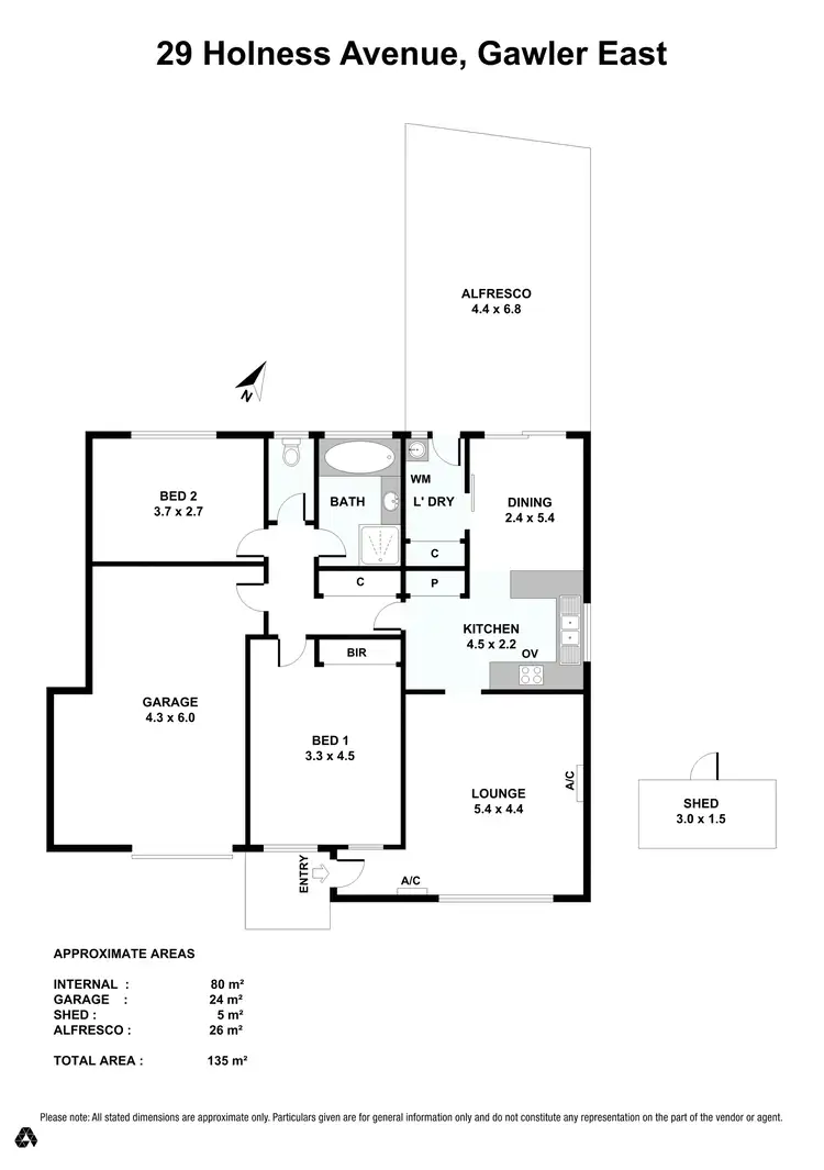 Floorplan of Homely house listing, 29 Holness Avenue, Gawler East SA 5118