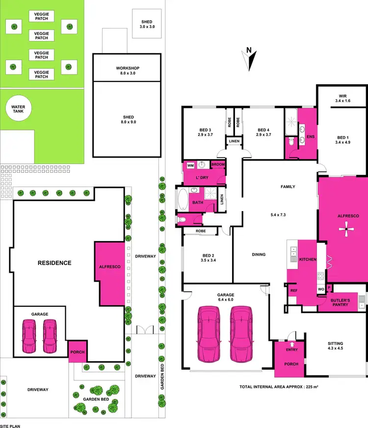 Floorplan of Homely house listing, 104 Willis Street, Portarlington VIC 3223