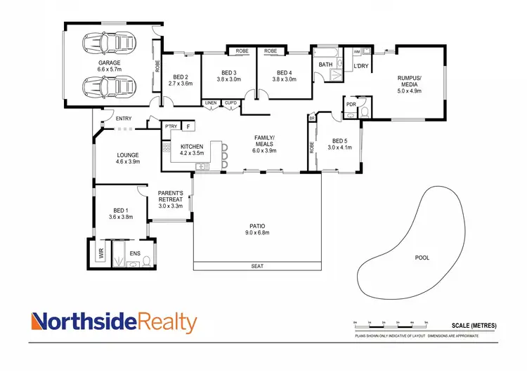 Floorplan of Homely house listing, 14 Dove Ct, Albany Creek QLD 4035