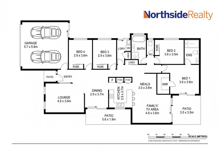 Floorplan of Homely house listing, 3 Melicope Pl, Carseldine QLD 4034