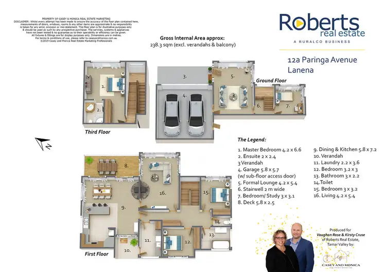 Floorplan of Homely house listing, 12a Paringa Avenue, Lanena TAS 7275