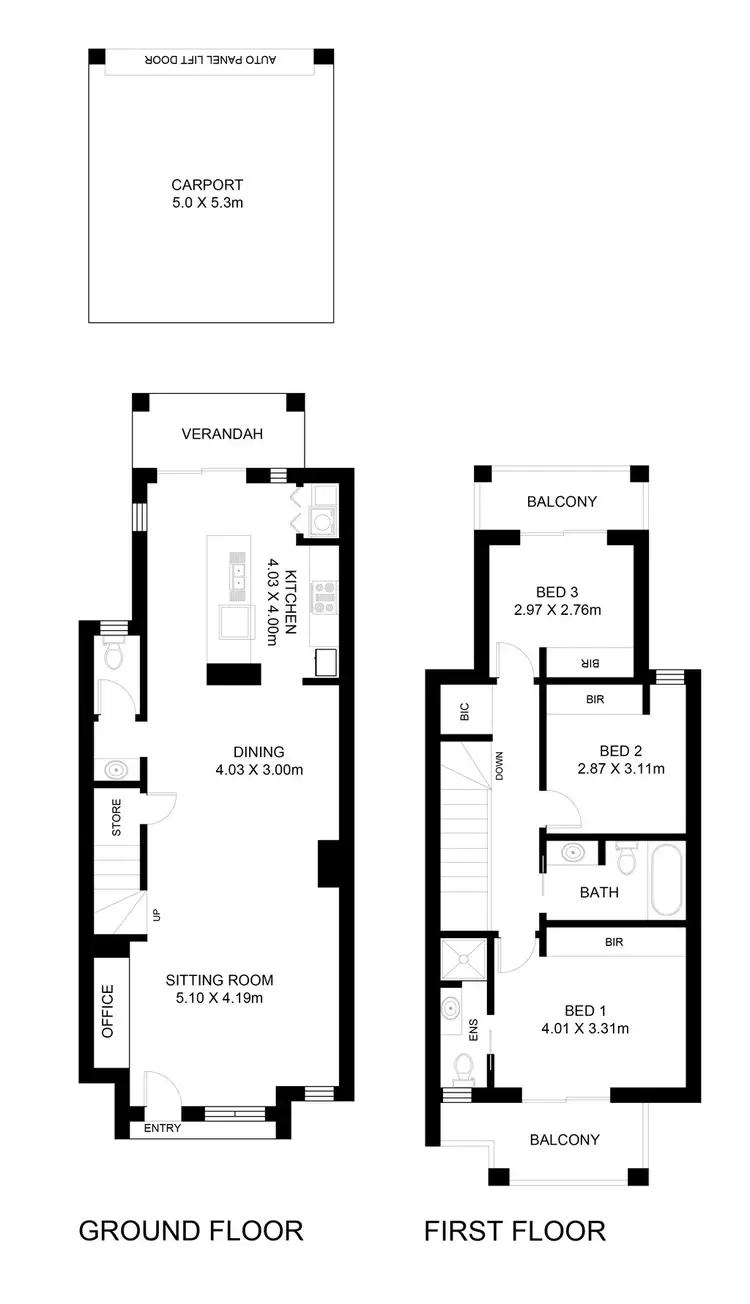 Floorplan of Homely house listing, 12 Mann Dr, Brompton SA 5007
