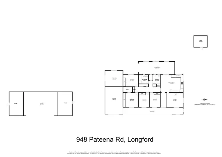 Floorplan of Homely house listing, 948 Pateena Road, Longford TAS 7301