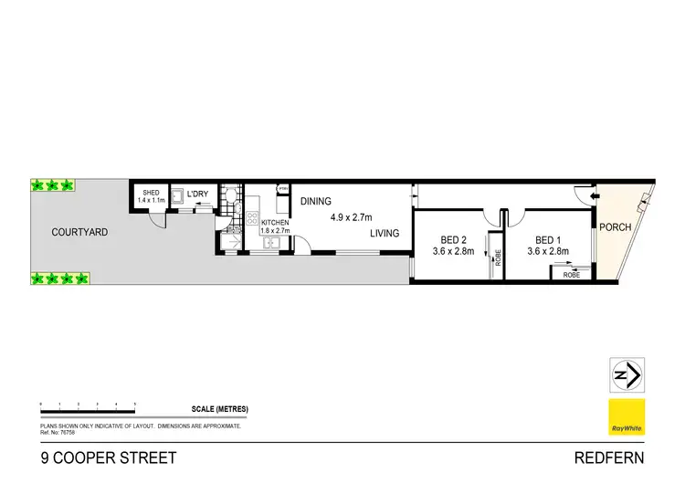 Floorplan of Homely house listing, 9 Cooper Street, Redfern NSW 2016