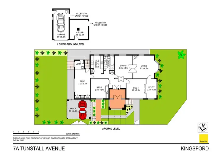 Floorplan of Homely house listing, 7A Tunstall Avenue, Kingsford NSW 2032