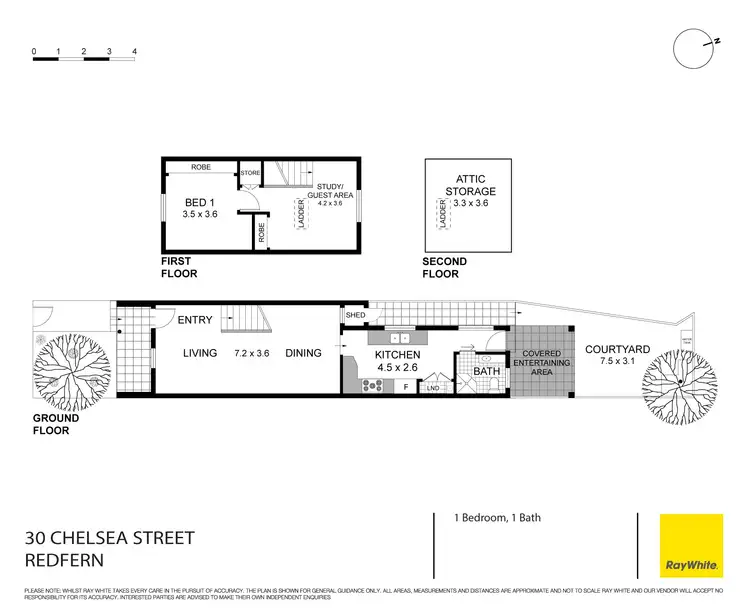Floorplan of Homely house listing, 30 Chelsea Street, Redfern NSW 2016