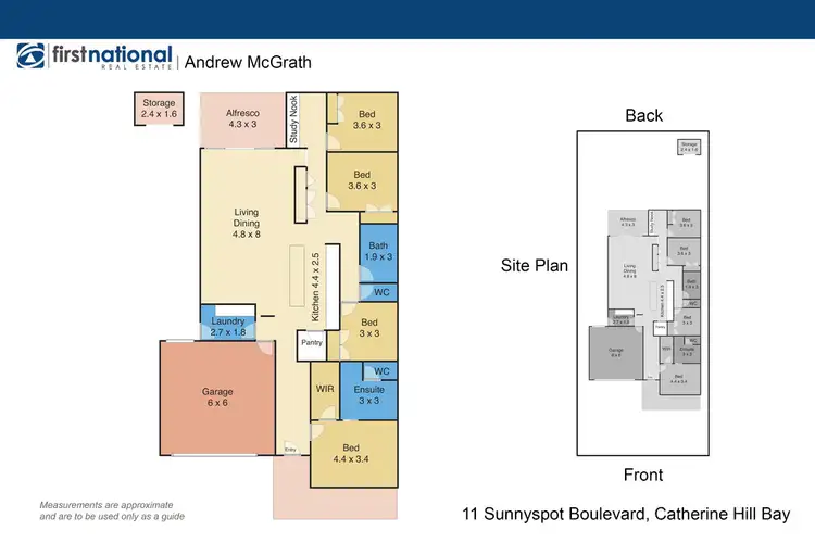 Floorplan of Homely house listing, 11 Sunnyspot Boulevard, Catherine Hill Bay NSW 2281