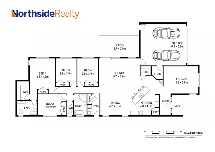 Floorplan of Homely house listing, 46 Winlock Circuit, Warner QLD 4500