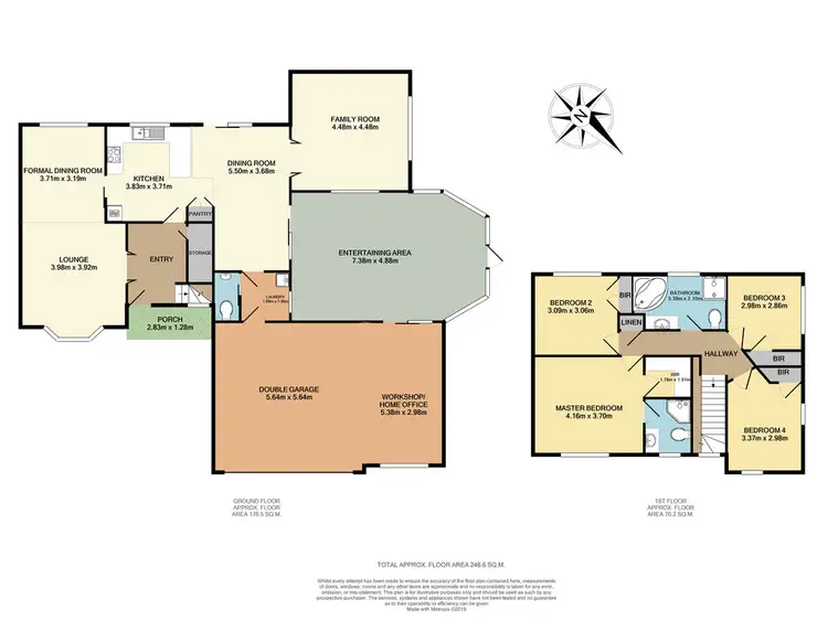 Floorplan of Homely house listing, 53 Brindabella Drive, Horsley NSW 2530