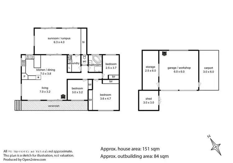 Floorplan of Homely house listing, 7356 Channel Highway, Cygnet TAS 7112
