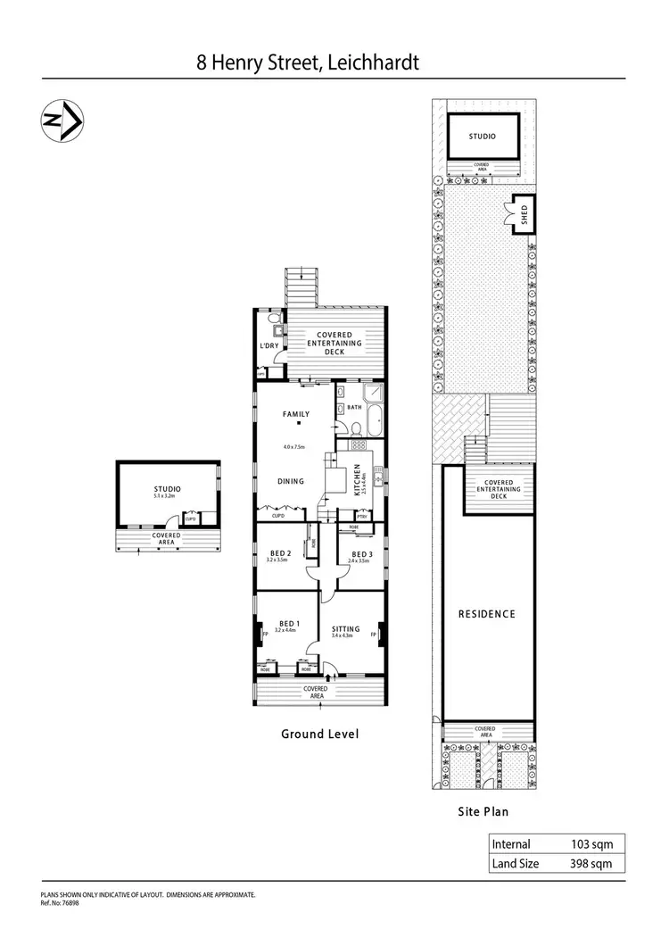 Floorplan of Homely house listing, 8 Henry Street, Leichhardt NSW 2040