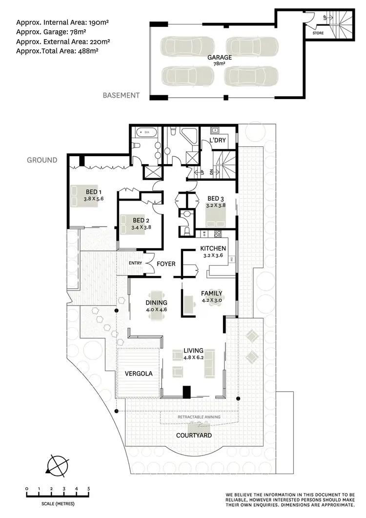 Floorplan of Homely apartment listing, 2/515 - 517 New South Head Road, Double Bay NSW 2028