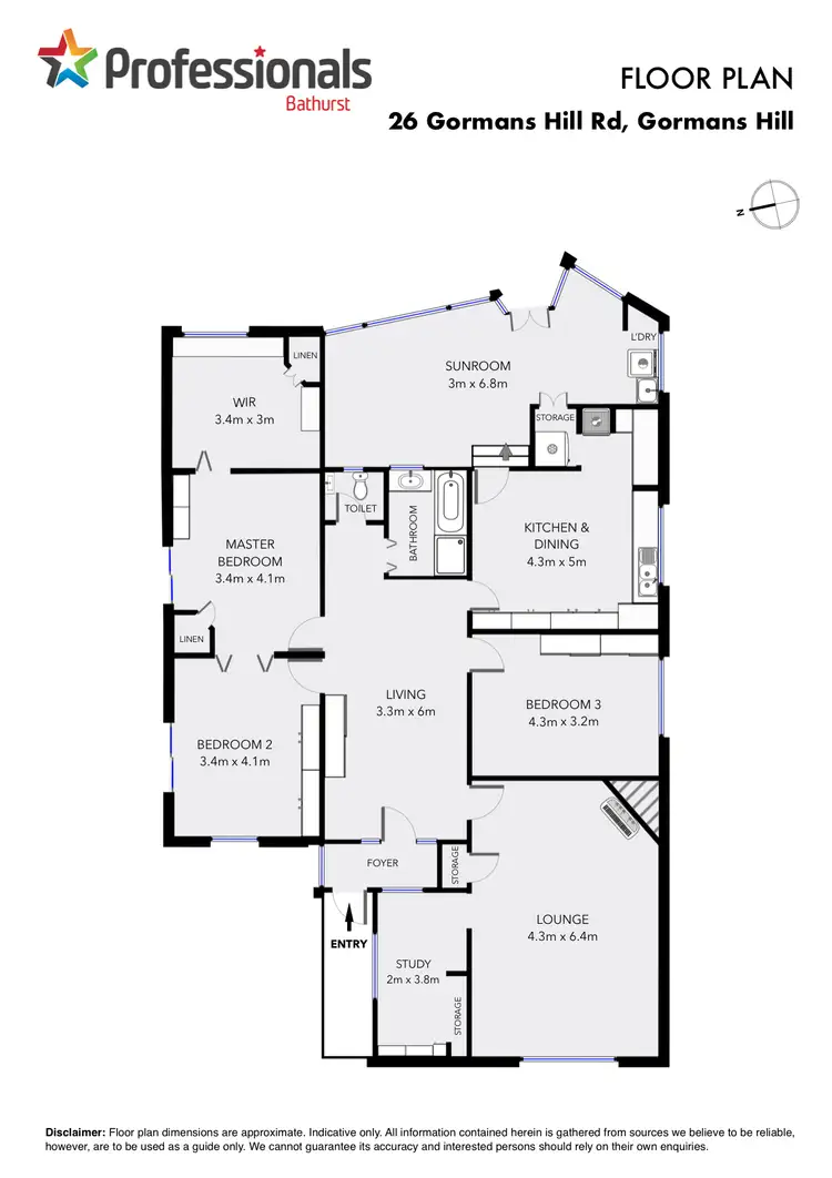 Floorplan of Homely house listing, 26 Gormans Hill Road, Gormans Hill NSW 2795
