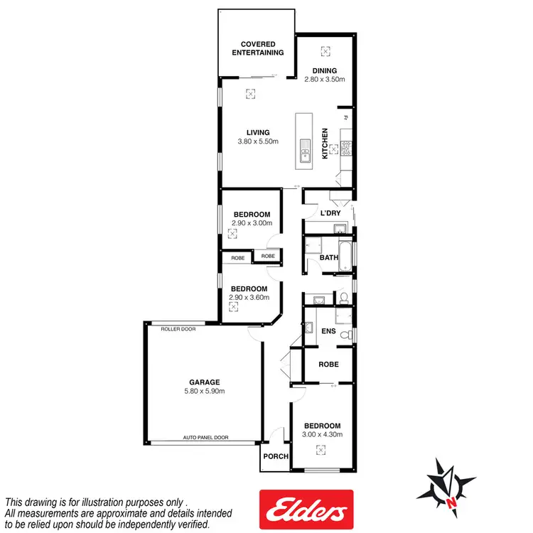 Floorplan of Homely house listing, 42 KLEINIG DRIVE, Hayborough SA 5211