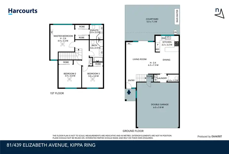 Floorplan of Homely townhouse listing, 81/439 Elizabeth Avenue, Kippa-ring QLD 4021