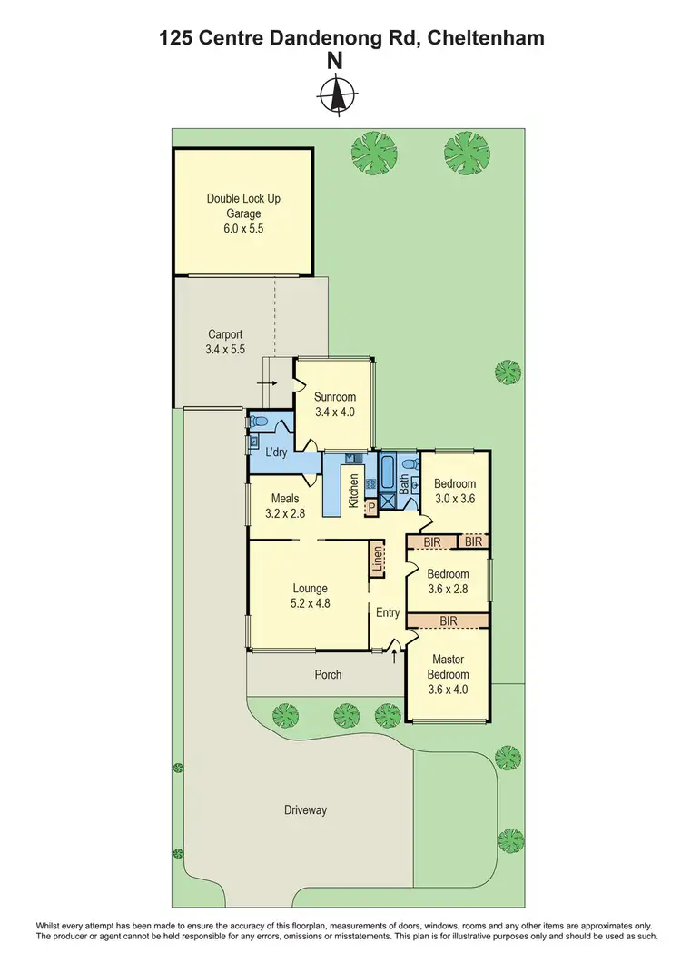 Floorplan of Homely house listing, 125 Centre Dandenong Road, Cheltenham VIC 3192