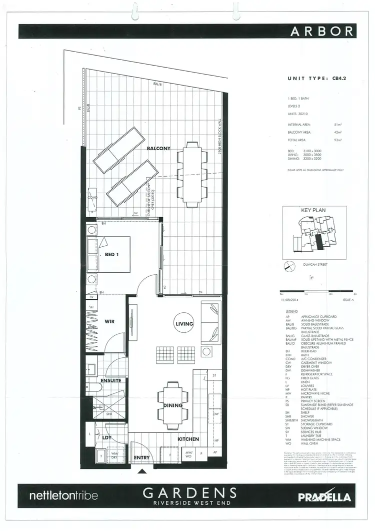 Floorplan of Homely apartment listing, 30108/40 Duncan Street, West End QLD 4101