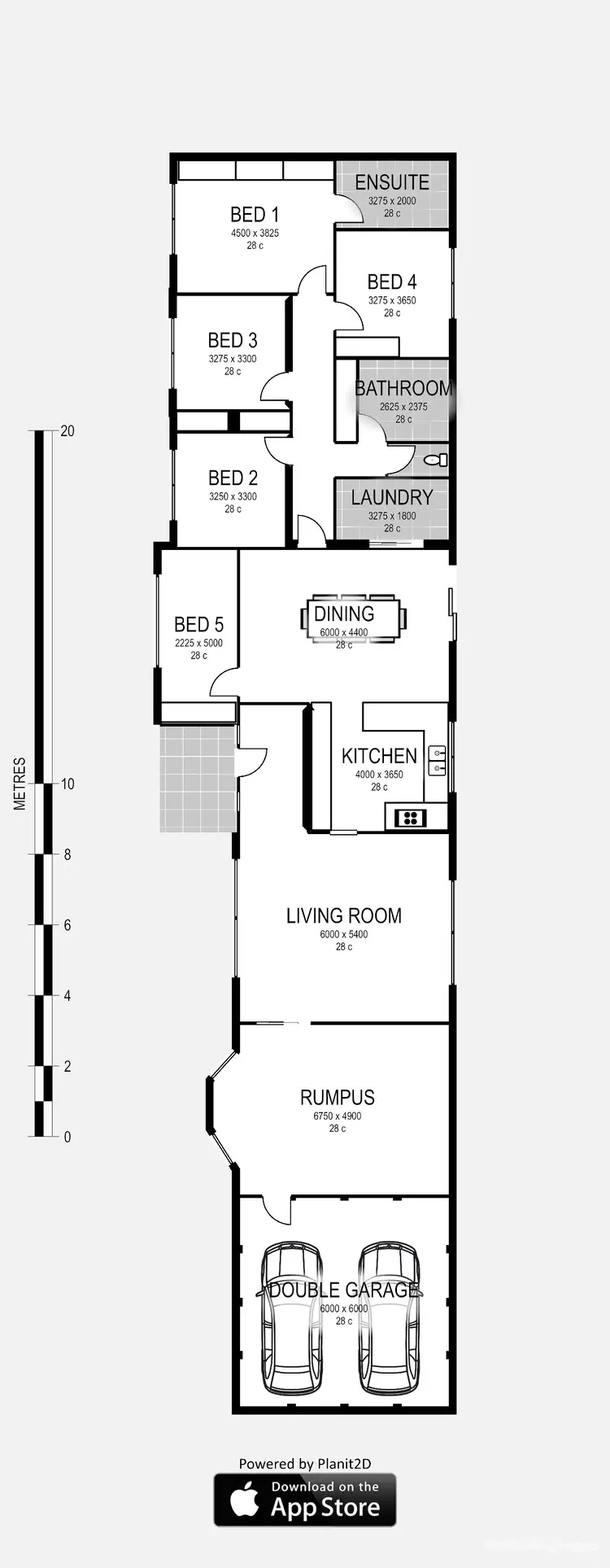 Floorplan of Homely house listing, 8 Membery Way, Warrnambool VIC 3280