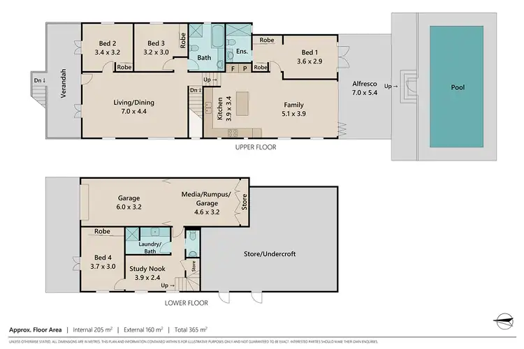 Floorplan of Homely house listing, 42 Armstrong Tce, Paddington QLD 4064