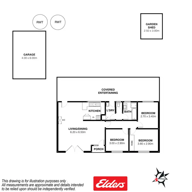 Floorplan of Homely house listing, 8 Colman Road, Goolwa South SA 5214