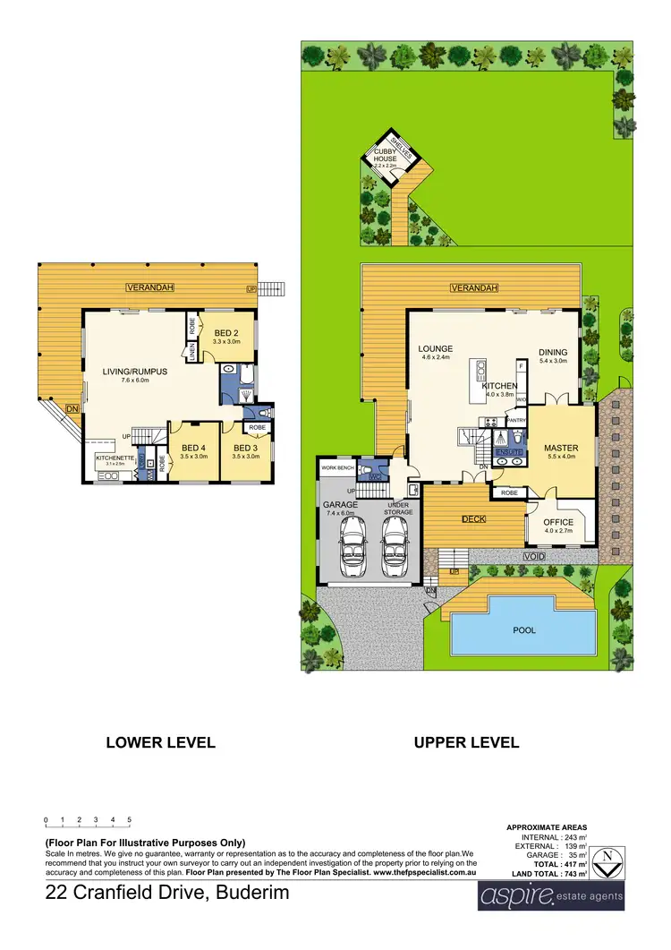 Floorplan of Homely house listing, 22 Cranfield Drive, Buderim QLD 4556