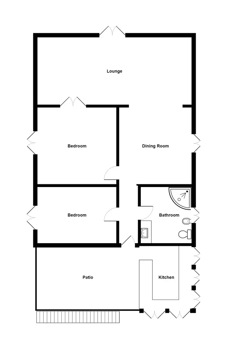 Floorplan of Homely house listing, 17 Urquhart Street, Currajong QLD 4812