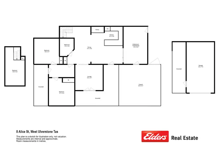 Floorplan of Homely house listing, 8 Alice Street, West Ulverstone TAS 7315