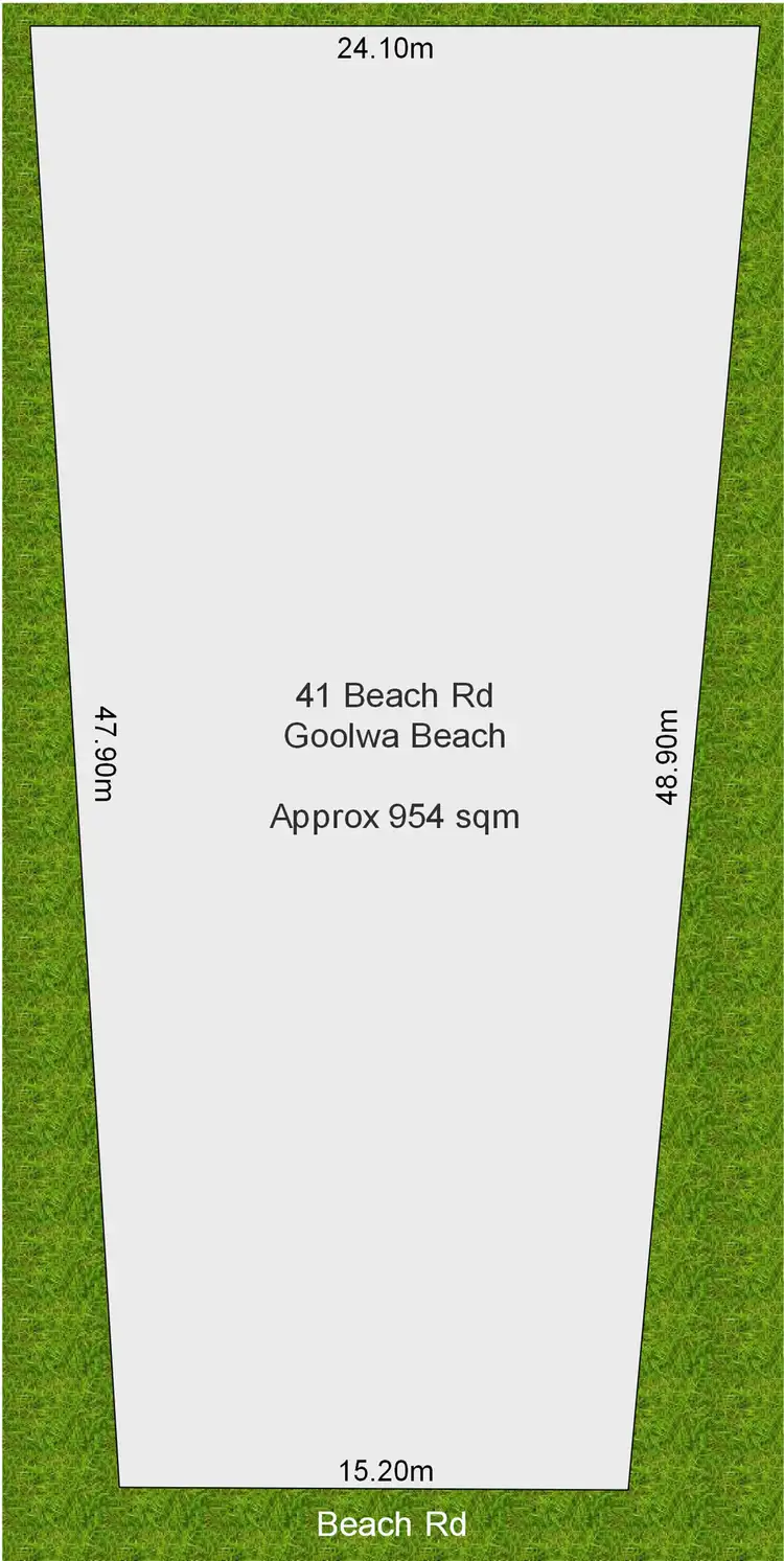 Floorplan of Homely land listing, 41 Beach Road, Goolwa Beach SA 5214