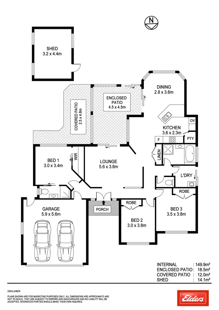 Floorplan of Homely house listing, 13 Annabella Drive, Port Macquarie NSW 2444