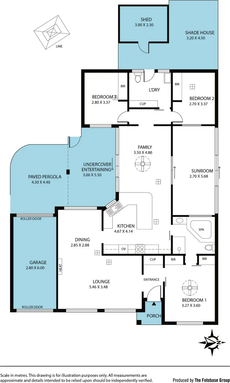 Floorplan of Homely house listing, 4 Leichardt Street, Woodcroft SA 5162