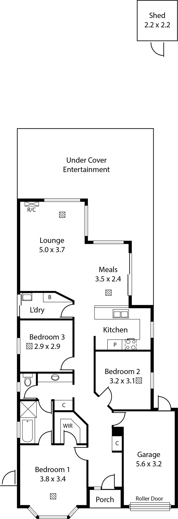 Floorplan of Homely house listing, 14 Hillburn Avenue, Windsor Gardens SA 5087