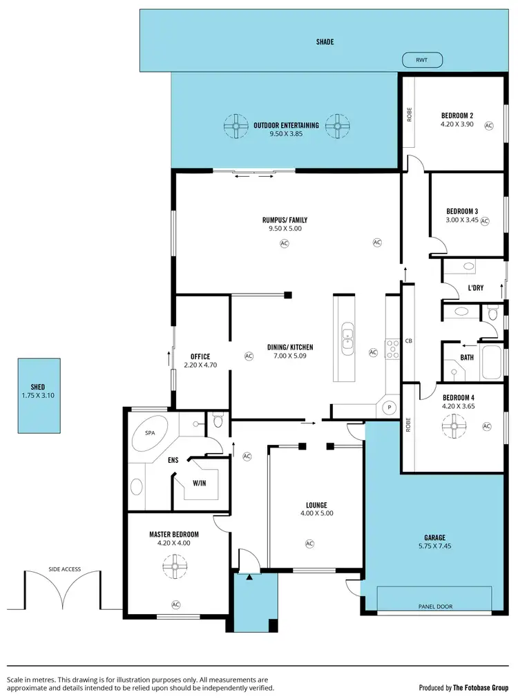 Floorplan of Homely house listing, 24 Milford Avenue, Sellicks Beach SA 5174