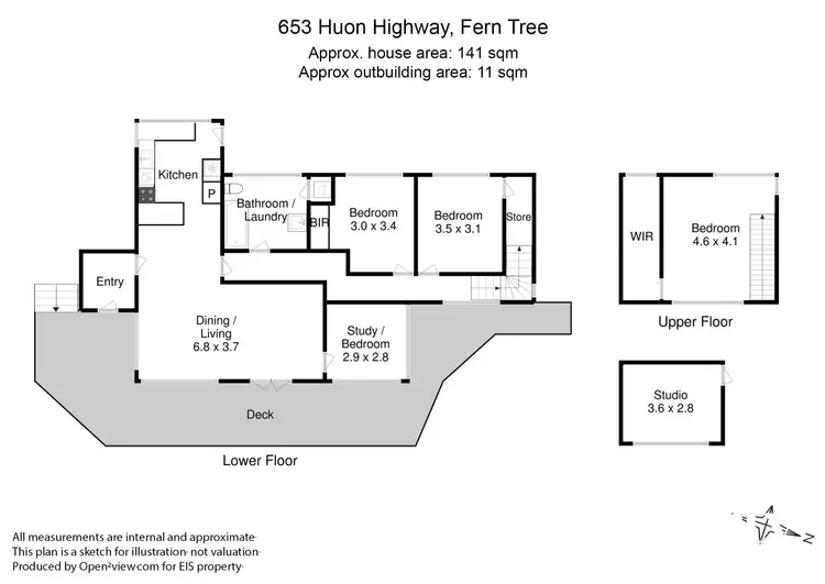 Floorplan of Homely house listing, 653 Huon Road, Fern Tree TAS 7054