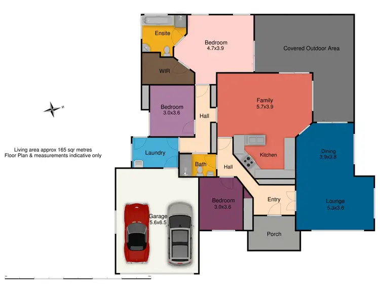 Floorplan of Homely house listing, 11 Magnolia Way, Orange NSW 2800