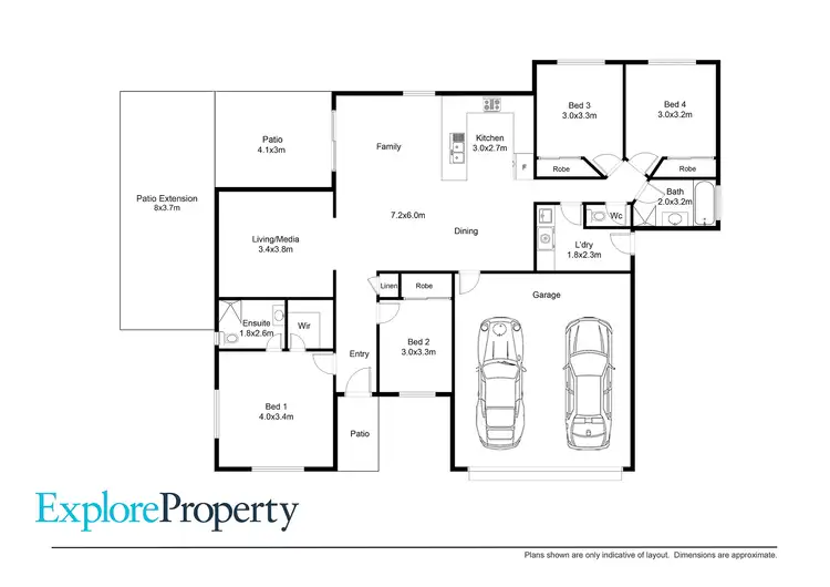 Floorplan of Homely house listing, 5 Lucke Court, Morayfield QLD 4506