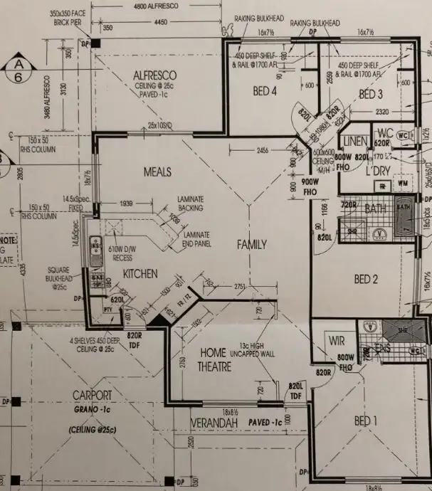 Floorplan of Homely house listing, 4 Buttermilk Way, Australind WA 6233